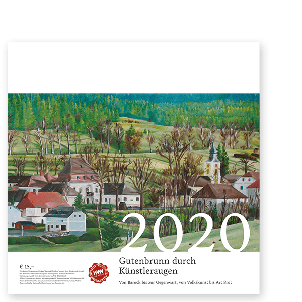 Kalender 2020 – "Gutenbrunn durch Künstleraugen"
